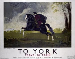 Railway poster for York by Doris Zinkeisen